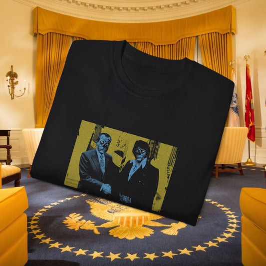 Elvis Nixon They Live | Graphic T-Shirt