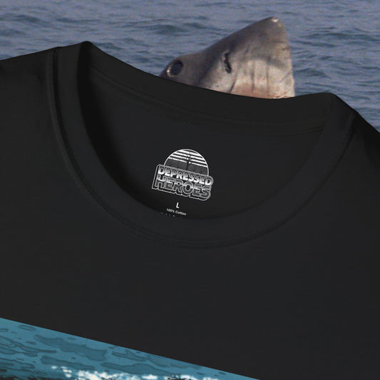 Jaws Unused Poster Artwork Graphic Tee