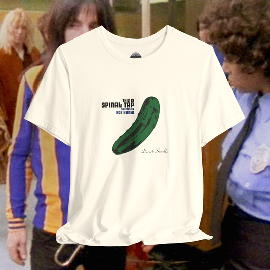 Spinal Tap Cucumber Velvet Underground Parody T-Shirt Derek Smalls