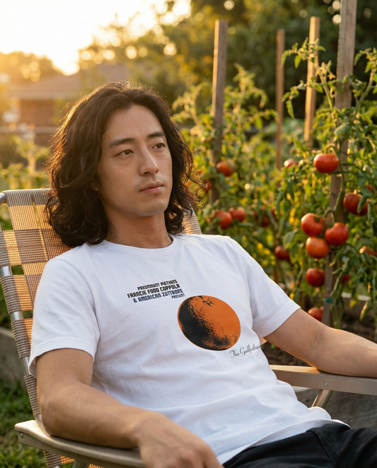 The Godfather Orange Parody Shirt, Velvet Underground Mashup Tee, Funny Movie Music Fan Gift, Retro Film Art Graphic T-Shirt