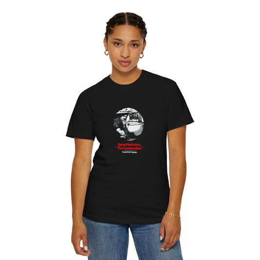 The Conversation Gene Hackman Francis Ford Coppola film t-shirt