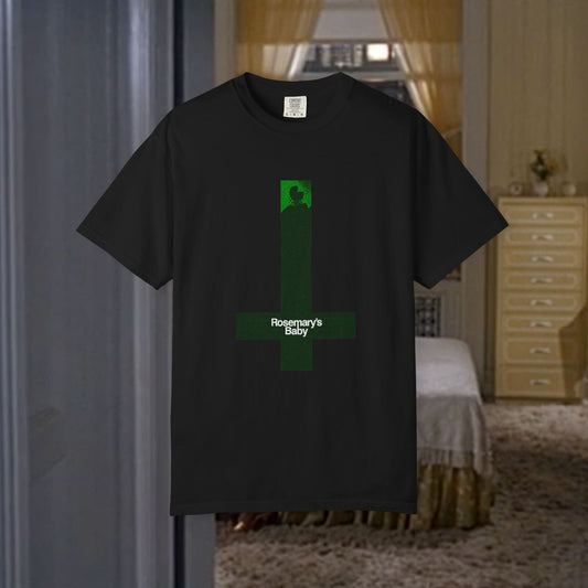 Rosemary's Baby inverted cross T-shirt | Horror Movie Graphic Tee